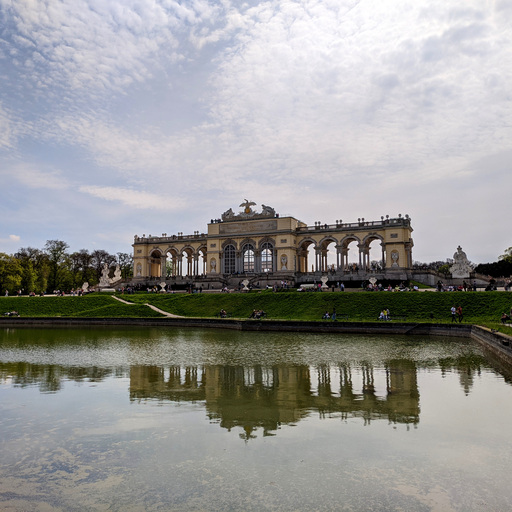 The Gloriette in the Schönbrunn Palace Garden, Vienna, Austria